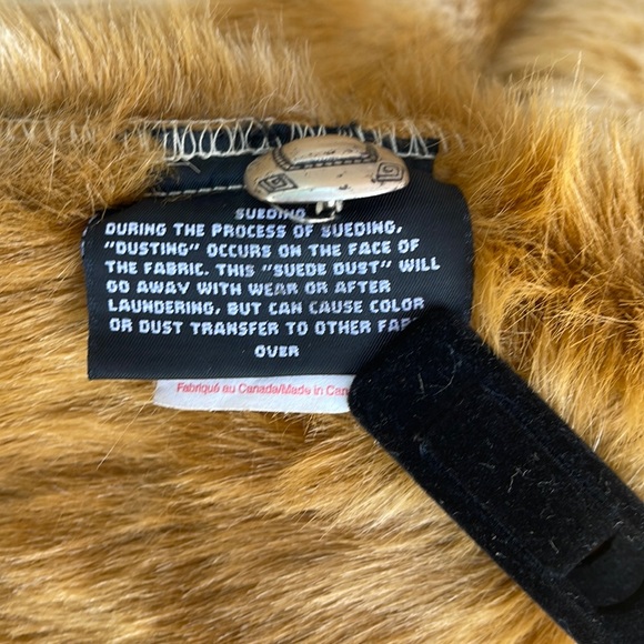 Vintage County Clothing Company faux fur  lined vest. - Picture 4 of 10